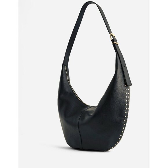 Madewell The Essential Curve Shoulder Bag Leather Casual Adjustable - Picture 2 of 9